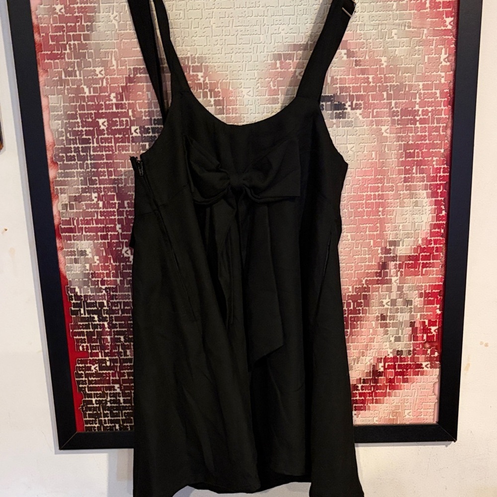 Hot Topic Black Button-Front Pinafore - image 3